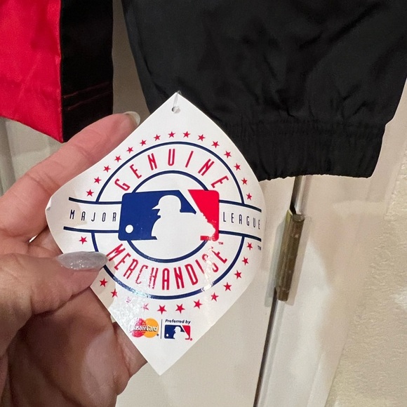 MLB ARIZONA DIAMONDBACKS HALF ZIP
PULLOVER HOODIE WINDBREAKER
JACKET MENS Small - Picture 9 of 9